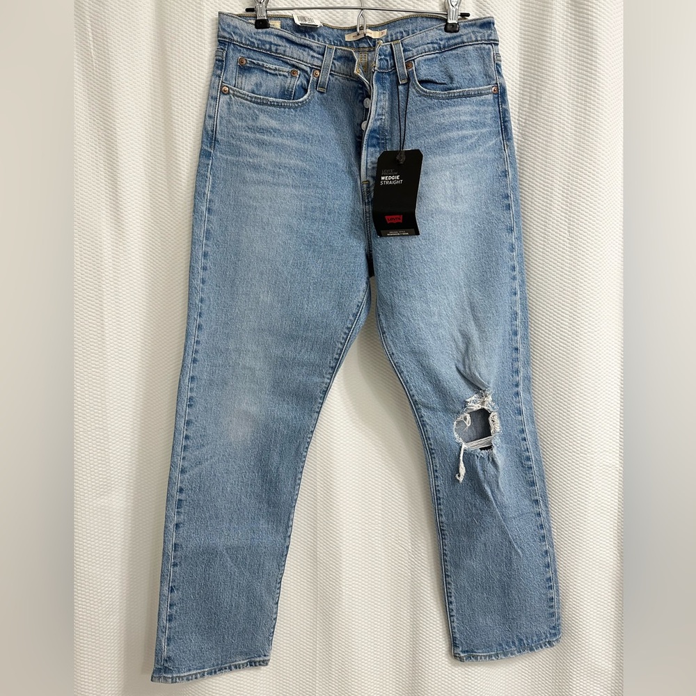 Levi's Wedgie Straight High Rise Jeans - 31 - Picture 7 of 11